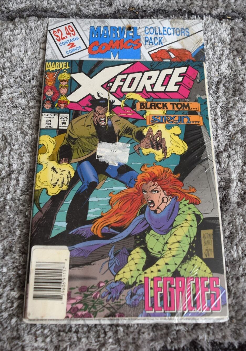 1993 Marvel Comics Collectors Pack X Force #31 X Factor 98 - Sealed